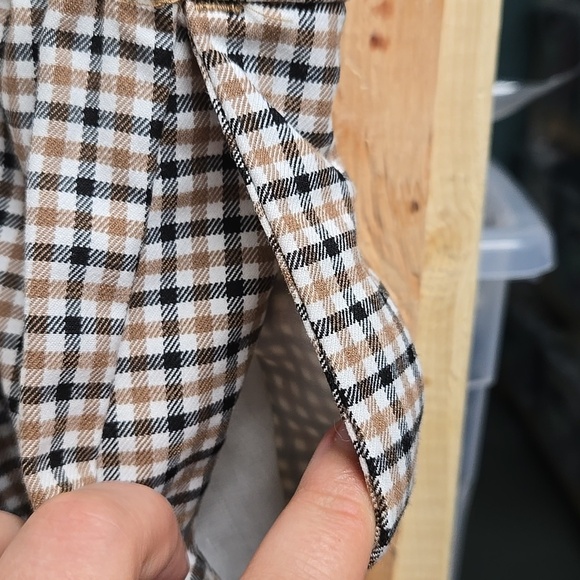 H&M Size 10 Gingham High Waisted Shorts - Picture 4 of 6